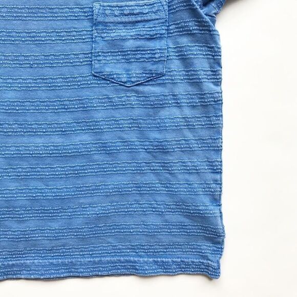 Cat & Jack NWT blue textured t-shirt 18m & 3T - Picture 3 of 4